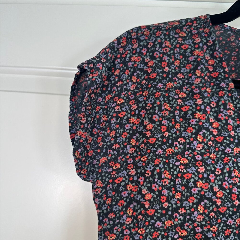 Madewell Easy Midi Dress in Fieldwalk Floral XXS - Picture 10 of 12